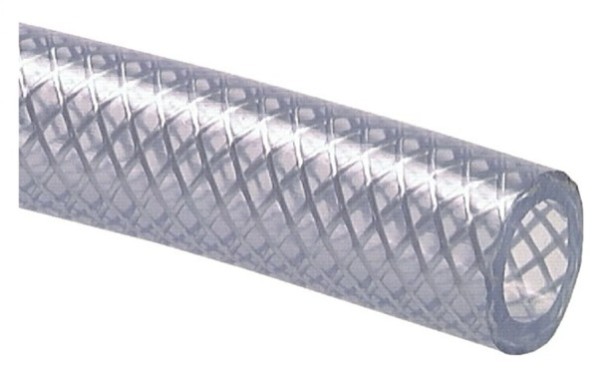 Gewebeschlauch 3/4" Transparent - 5m